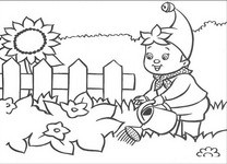 coloring page Noddy