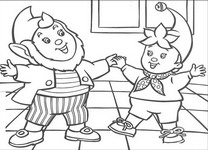 coloring page Noddy