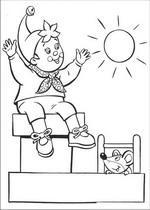 coloring page Noddy