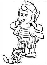 coloring page Noddy