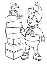 coloring page Noddy