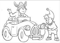 coloring page Noddy
