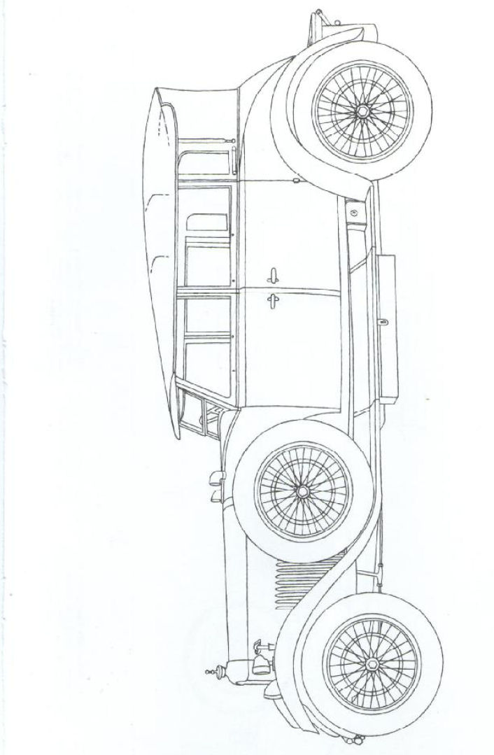 Kids-n-fun.com | 33 coloring pages of Classic cars