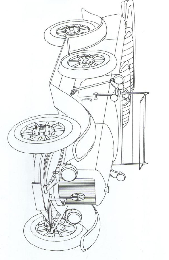 Kids-n-fun.com | 33 coloring pages of Classic cars