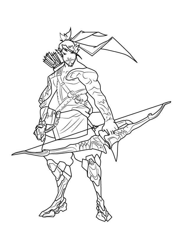 30 coloring pages of Overwatch 30 coloring pages of Overwatch