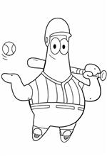 Kids-n-fun | 48 coloring pages of Patrick Starfish