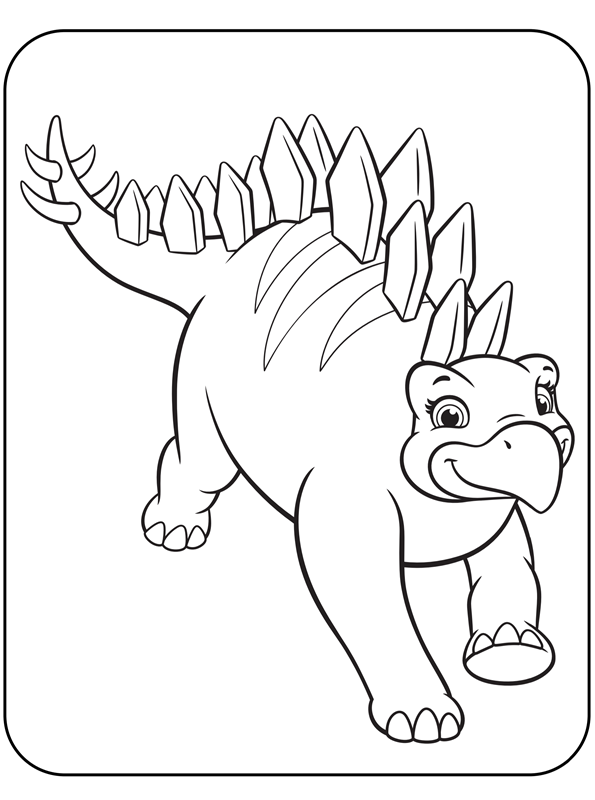 Featured image of post Stegosaurus Coloring Pages - It usually feeds on plants and other herbs.