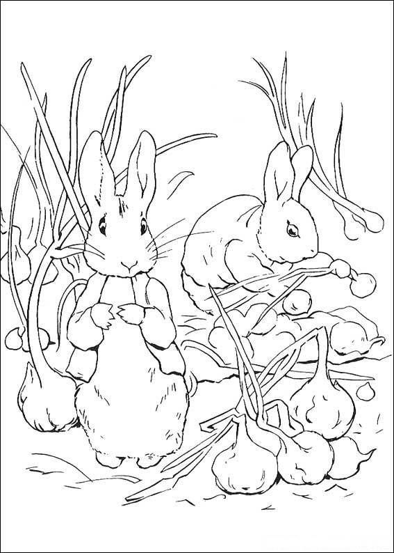 Kids-n-fun.com | 29 coloring pages of Peter Rabbit
