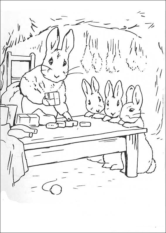 Kids-n-fun.com | 29 coloring pages of Peter Rabbit