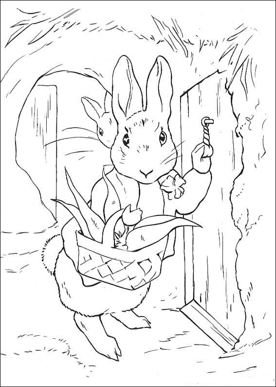 Kids-n-fun.com | 29 coloring pages of Peter Rabbit