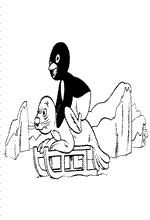 coloring page Pingu
