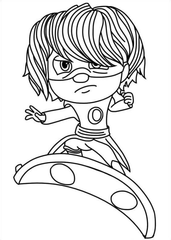 Kids-n-fun.com | 20 coloring pages of PJ Masks