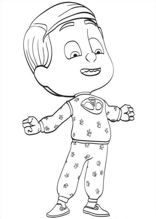 Kids-n-fun.com | 20 coloring pages of PJ Masks