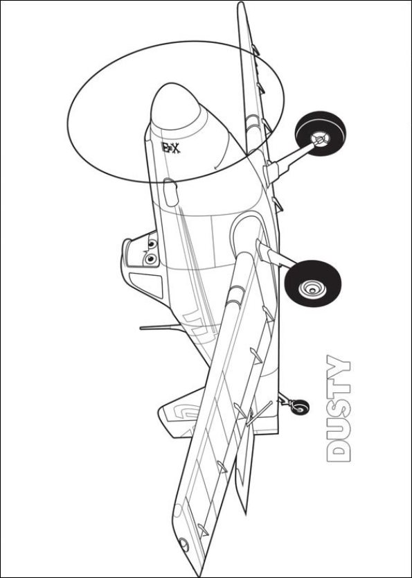 Kids-n-fun.com | 33 coloring pages of Planes