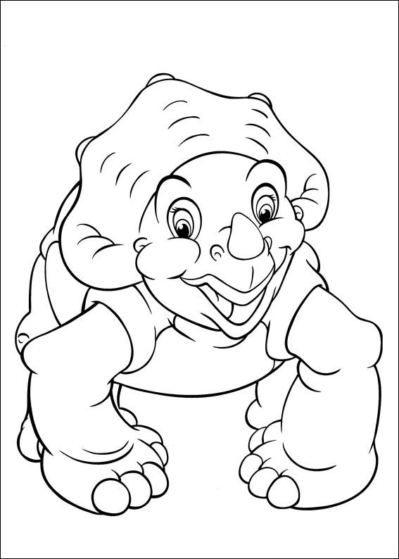 Kids-n-fun.com | 26 coloring pages of Land Before Time