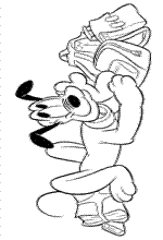 coloring page Pluto