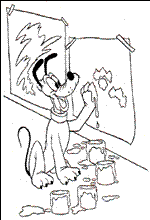 coloring page Pluto