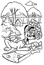 coloring page Pluto