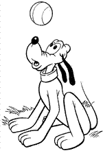 coloring page Pluto