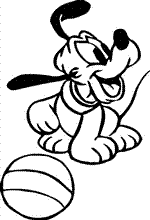 coloring page Pluto