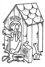 coloring page Pluto