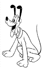 coloring page Pluto