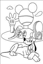 coloring page Pluto