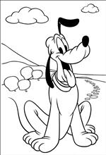 coloring page Pluto