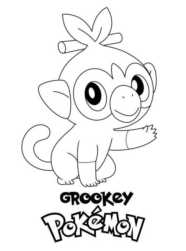 Grookey  Pokémon Sword e Pokémon Shield