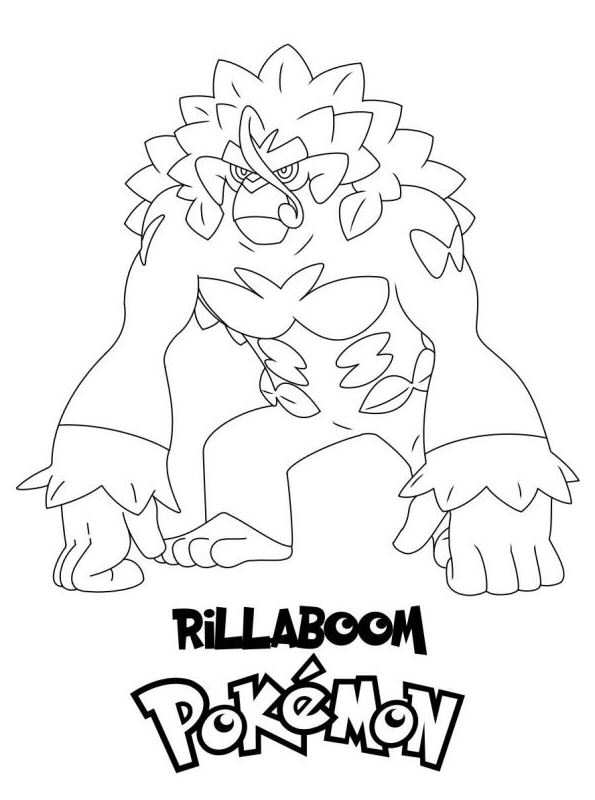 Rillaboom  Pokémon Sword e Pokémon Shield