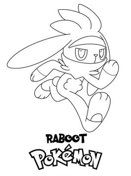 Kids-n-fun.com | 20 coloring pages of Pokemon Sword and Shield