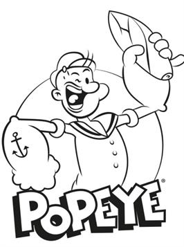 Kids-n-fun.com | 16 coloring pages of Popeye