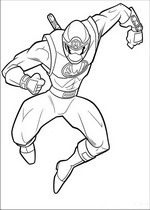 Power Ranger Coloring Pages on Power Rangers