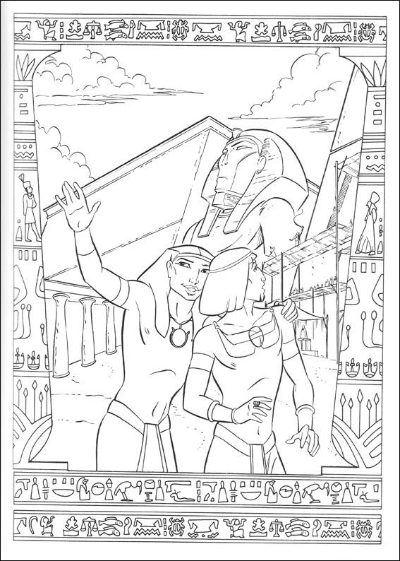Kids-n-fun.com | 31 coloring pages of Prince of Egypt