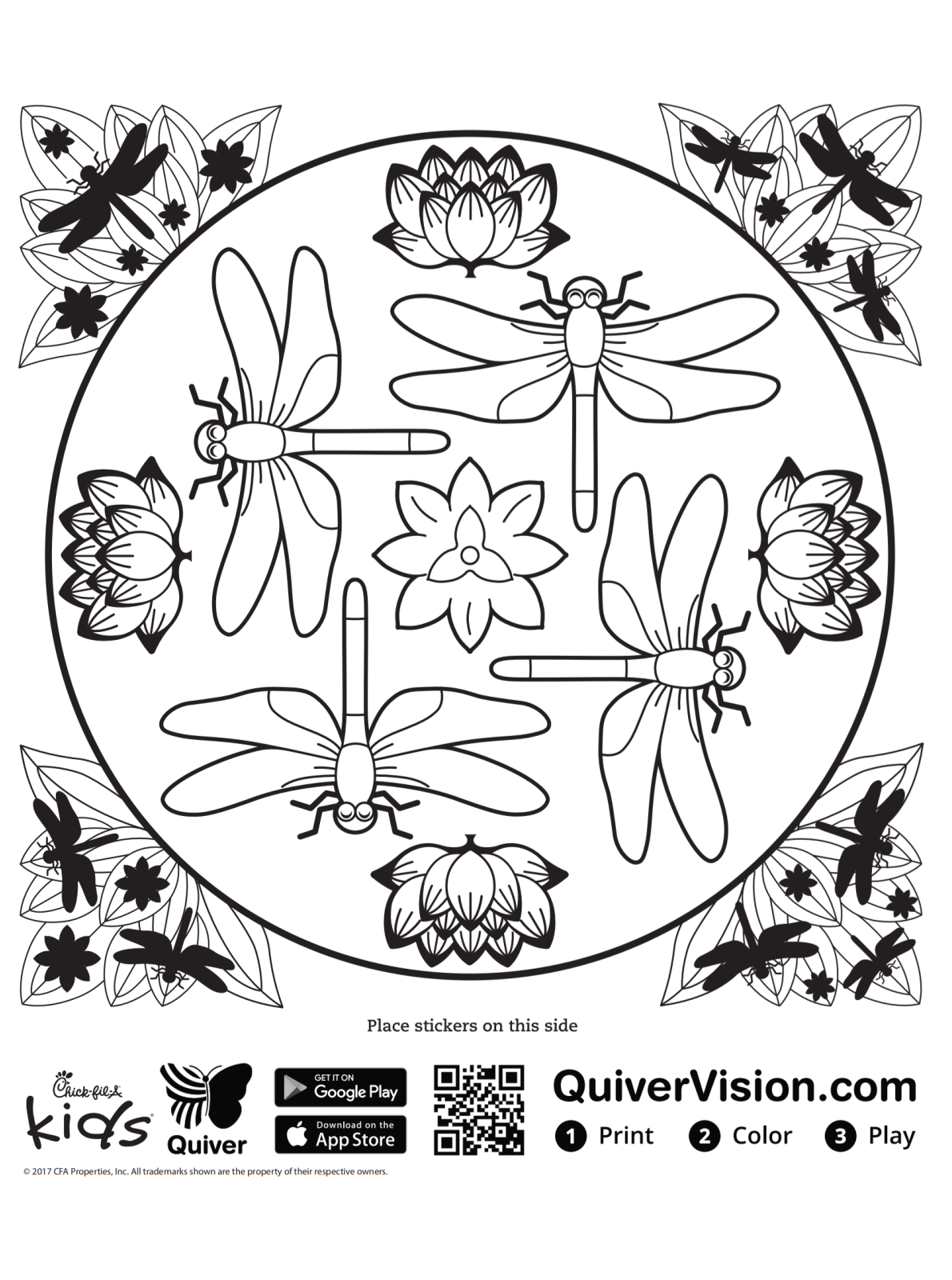 Kids-n-fun.com | Coloring page Quiver dragonfly