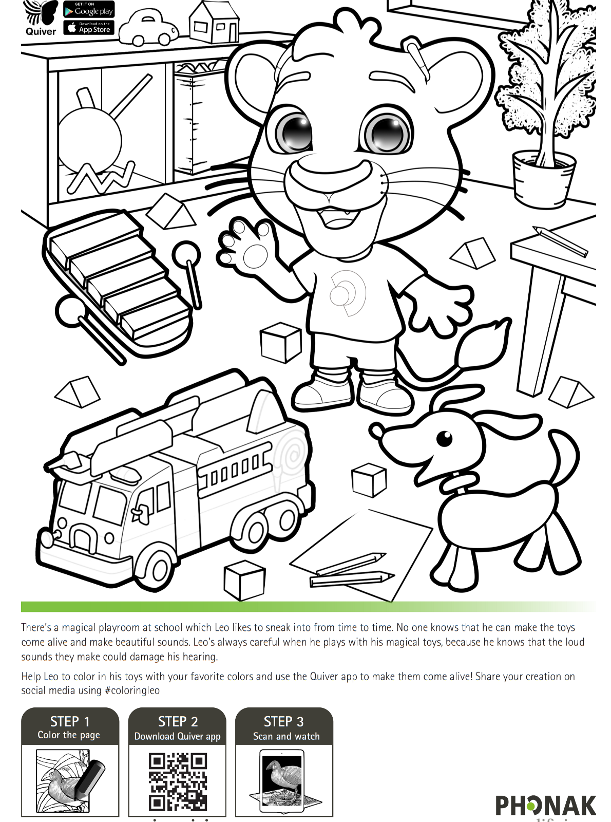 Kids-n-fun.com | Coloring page Quiver toys