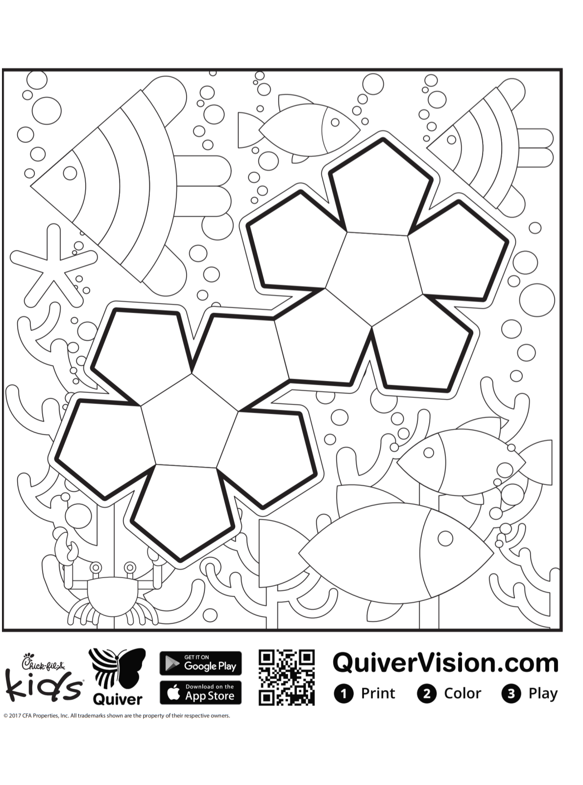Kids-n-fun.com | Coloring page Quiver shapes 4