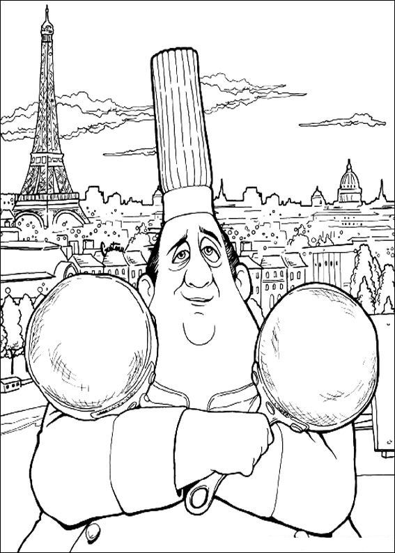 Kids-n-fun.com | 55 coloring pages of Ratatouille