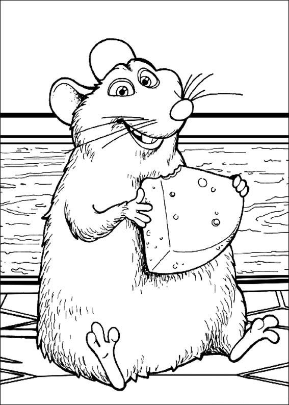 Kids-n-fun.com | 55 coloring pages of Ratatouille