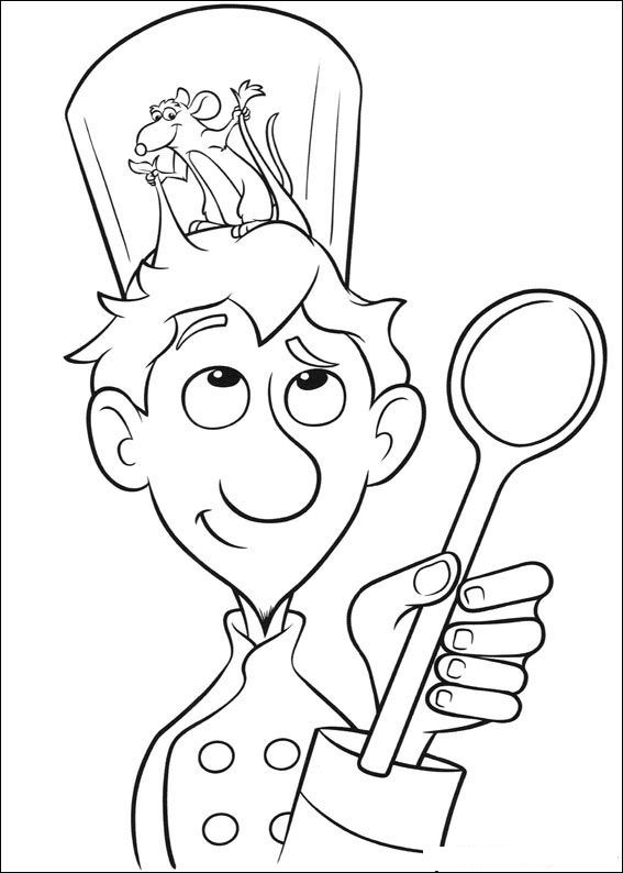 Kids-n-fun.com | 55 coloring pages of Ratatouille