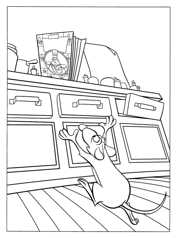 Kids-n-fun.com | 55 coloring pages of Ratatouille
