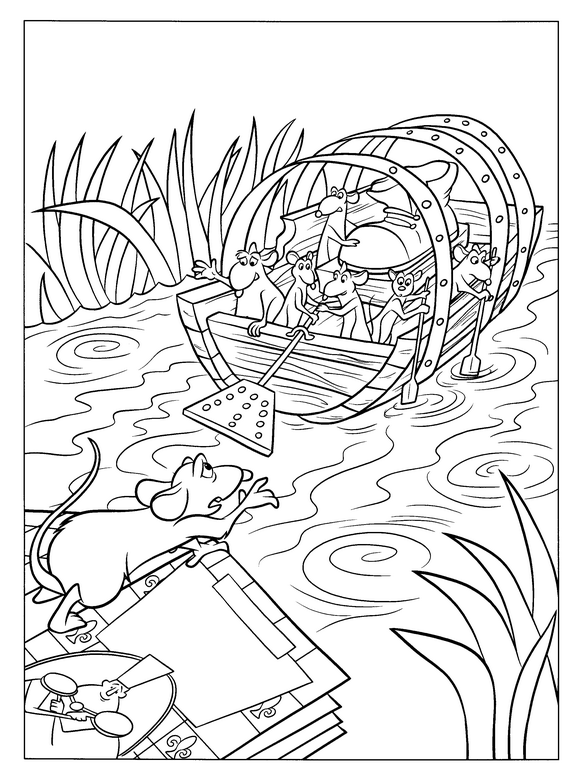 Kids-n-fun.com | 55 coloring pages of Ratatouille