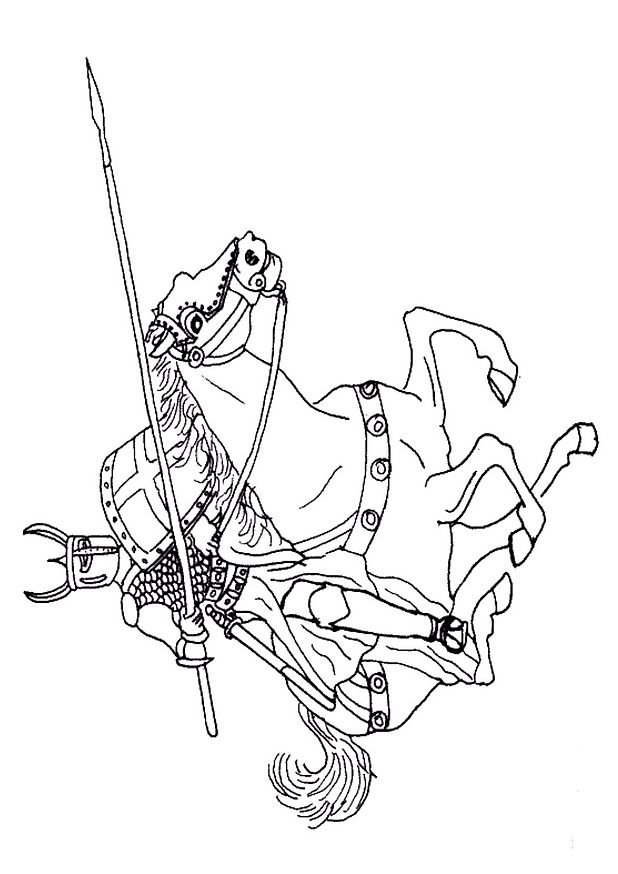 Kids-n-fun.com | 56 coloring pages of Knights