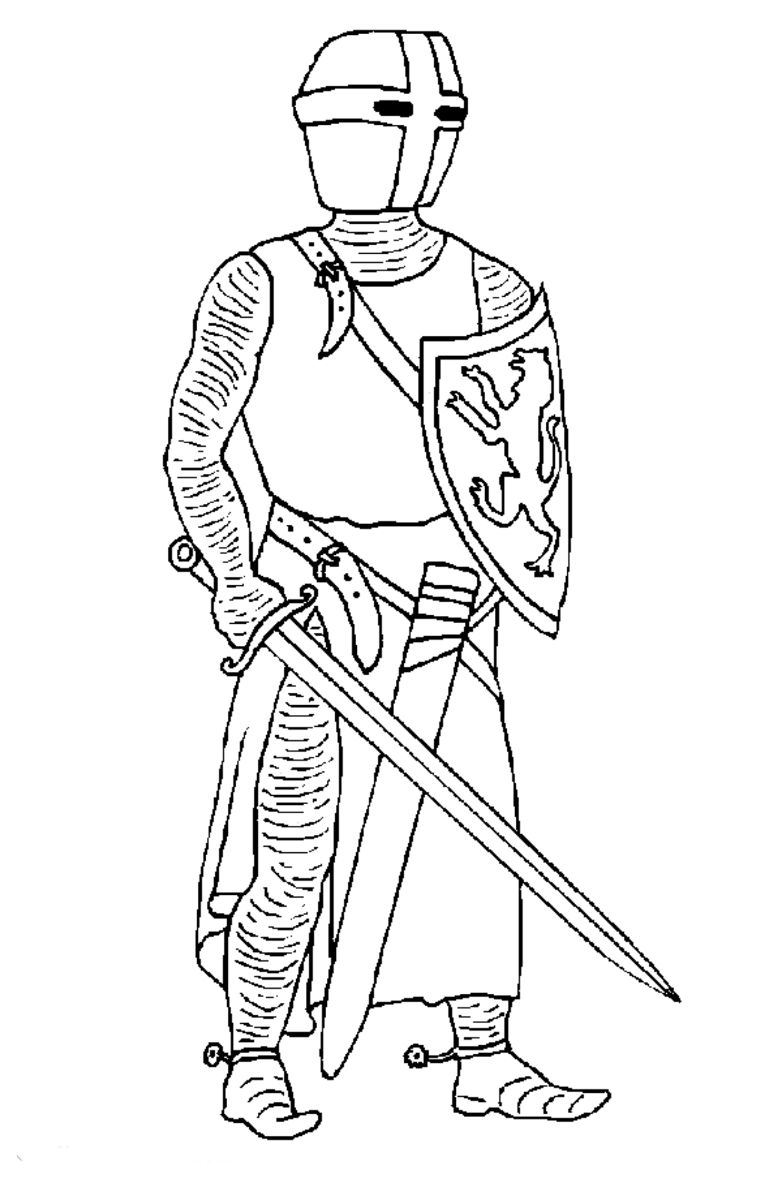 Kids-n-fun.com | 56 coloring pages of Knights