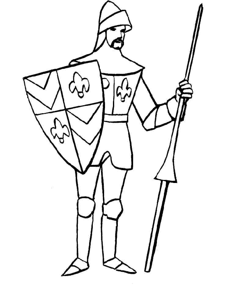 Kids-n-fun.com | 56 coloring pages of Knights