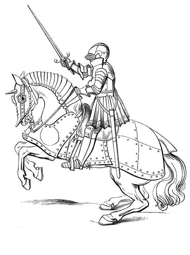 Kids-n-fun.com | 56 coloring pages of Knights