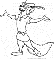 coloring page Robin Hood