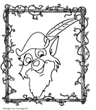 coloring page Robin Hood