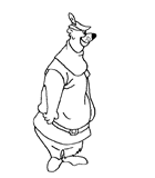 coloring page Robin Hood