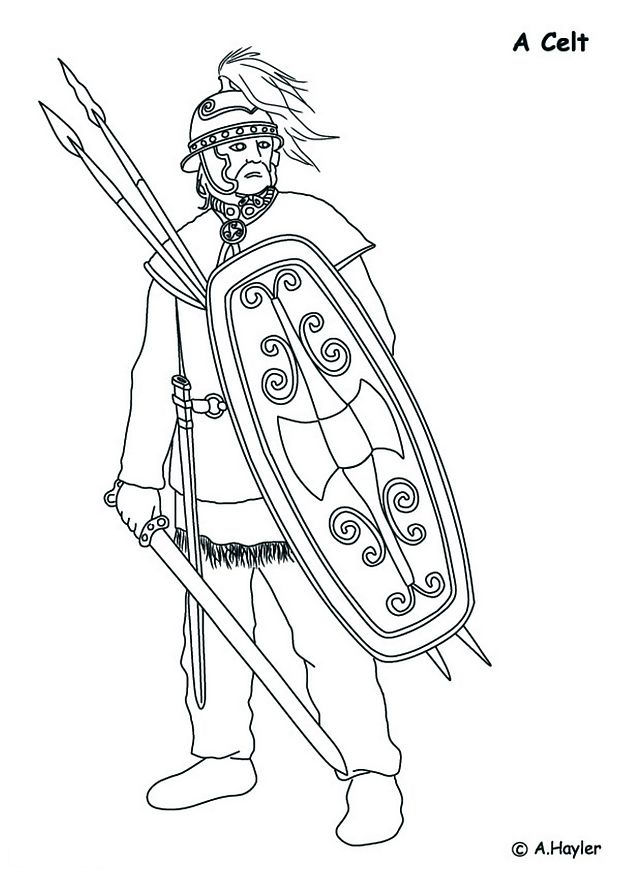 Kids-n-fun.com | 18 coloring pages of Roman era